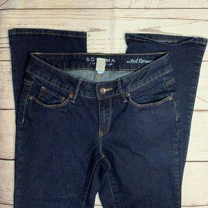 Sonoma Life + Style Womens Bootcut Jeans Size 2S
